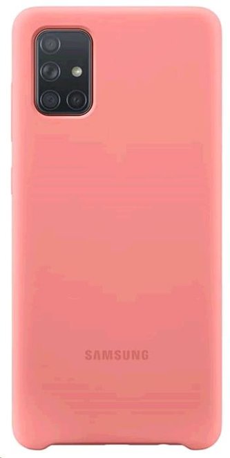 EF-PA715TPE Samsung Silikonový Kryt pro Galaxy A71 Pink