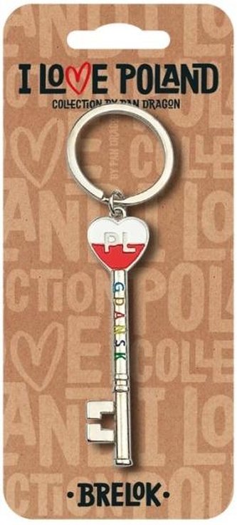 Brelok I love Poland Gdańsk ILP-BRE-A-GD-03