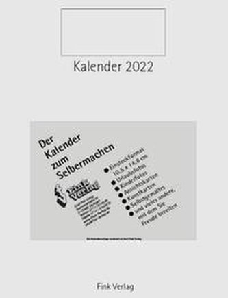 Kalender zum Selbermachen 2022