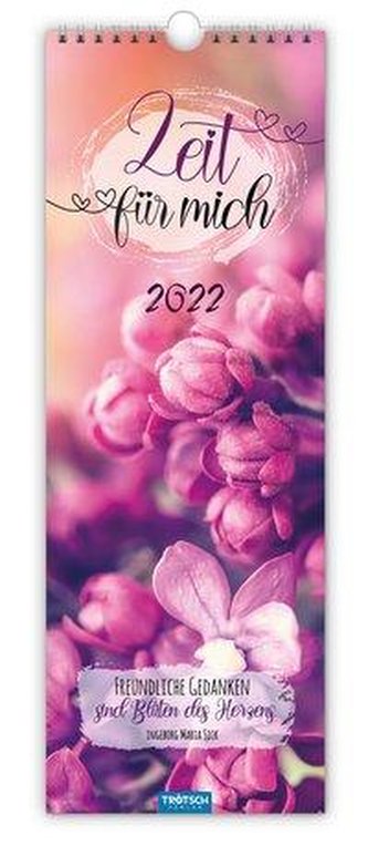 Maxi-Streifenkalender \"Zeit für mich\" 2022