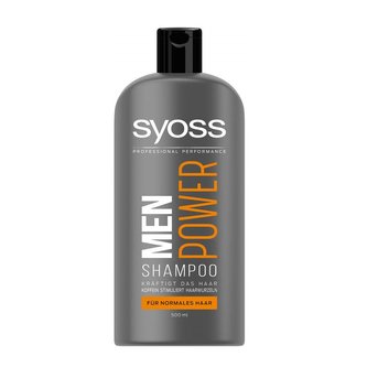 Syoss Men Power vlasový šampon pro muže s koffeinem 500ml