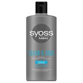 Syoss Men Clean and Cool vlasový šampon pro muže 440ml