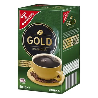 GG Mletá káva směs Arabica-Robusta se silným aroma, 500g