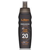Lilien Sun Active opalovací emulze s Betacarotenem SPF 20, 200ml
