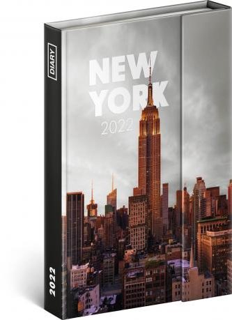 Týdenní magnetický diář New York 2022