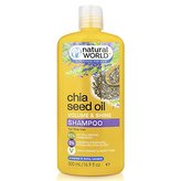 NATURAL WORLD Chia Seed vlasový šampón pro lesk a objem 500ml