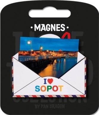Magnes I love Poland Sopot ILP-MAG-B-SOP-06