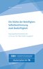 Die Stärke der Beteiligten:  Selbstbestimmung statt Bedürftigkeit