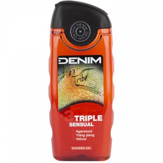 Denim pánský sprchový gel TRIBE 250 ml