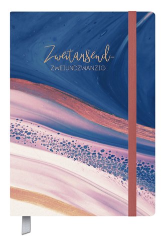 Terminkalender Campus Blue Fluid 18 Monate 2022/2023