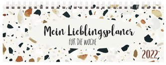 Tischquerkalender Lieblingsplaner 2022