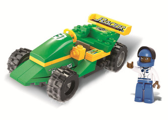 Sluban Town M38-B0172 Závodní auto