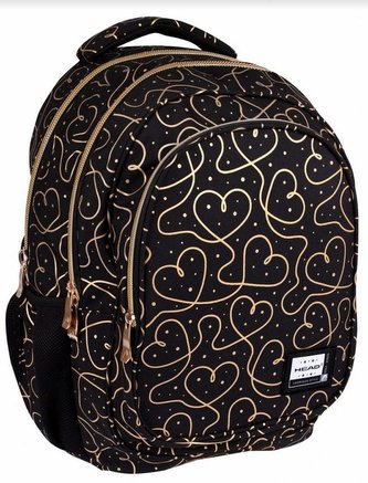 Plecak Head AB300 Golden Hearts ASTRA