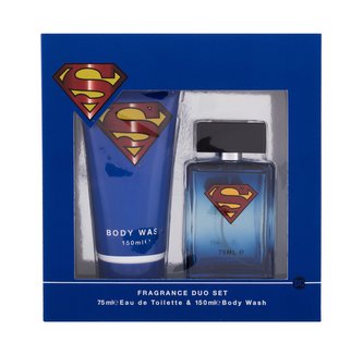 DC Comics Superman toaletní voda 75 ml + sprchový gel 150 ml