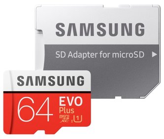 Paměťová karta Samsung micro SDXC Evo Plus 64GB