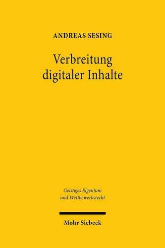 Verbreitung digitaler Inhalte