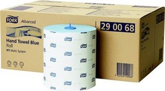 Ručníky Tork Advanced H1 v Matic roli, papírové, modré. 6ks, 150m