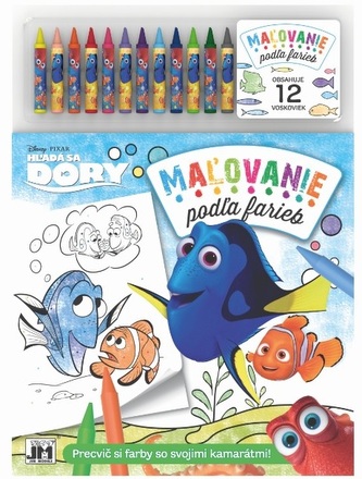 Maľovanie podľa farieb - Hľadá sa dory