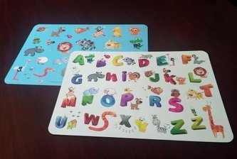 Podkładka na biurko. Literki LIWONA