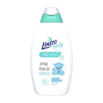 Dětská pěna do koupele Linteo Baby s měsíčkem lékařským 425 ml VÝHODNÉ BALENÍ