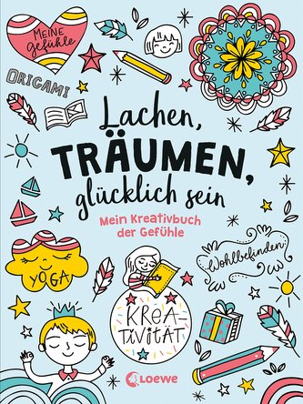 Lachen, träumen, glücklich sein