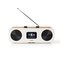 Rádio Nedis internetové RDIN2500WT Bluetooth® / Wi-Fi | DAB+ / FM / Internet