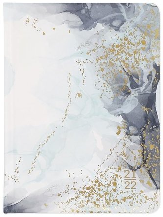 Kalendarz książkowy 18M 2021/2022 Marmurek ALBI