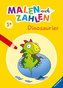 Malen nach Zahlen ab 3 Jahren: Dinosaurier