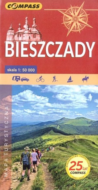 Mapa tur. - Bieszczady 1:50 000
