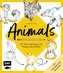 Animals - 25 Tiere zeichnen mit Watercolor-Effekt