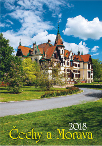 Čechy a Morava 2018 - nástěnný kalendář