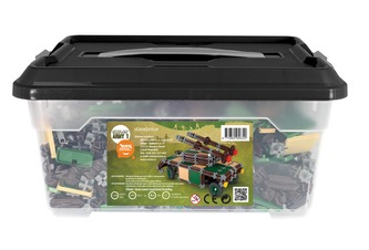 Stavebnice SEVA Army Jumbo 1159ks v plastovém boxu 41x29x20cm