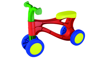 Rolocykl červený nový