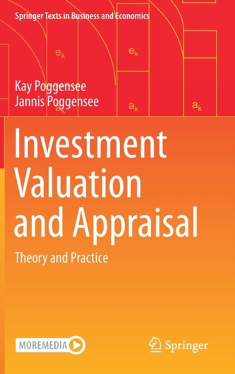 Investment Valuation and Appraisal