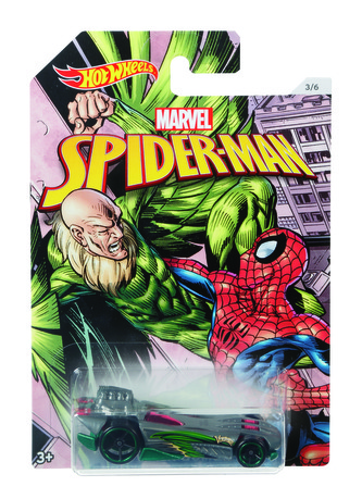 Hot Wheels tématické auto - Marvel Spiderman