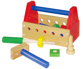 Nářadí dřevěné v přepravce