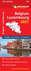 Belgium & Luxembourg 2021 - Michelin National Map 716