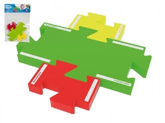 Moje první silnice křižovatka pěna 3ks v sáčku 18x27x1cm 0+