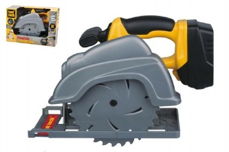 Přířezová pila 26cm plast na baterie se zvukem se světlem v krabici