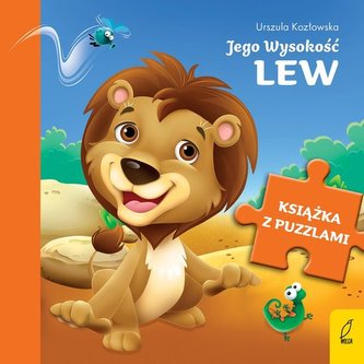 Książka z puzzlami Jego Wysokość lew