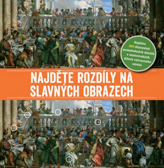 Najděte rozdíly na slavných obrazech - Najděte 800 důmyslně pozměněných detailů v mistrovských dílech výtvarného umění