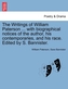 The Writings of William Paterson ... with Biographical Notices of the Author, His Contemporaries, and His Race. Edited by S.