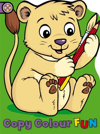 Copy Colour Fun: Lion Cub