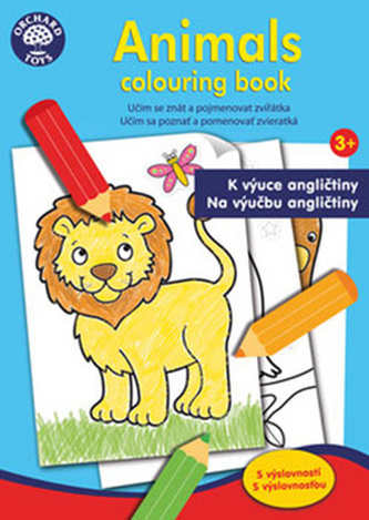 Animals colouring book
