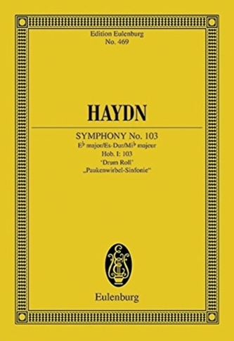 SYMPHONY NO 103 EB MAJOR DRUM ROLL HOB I