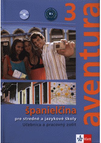 Aventura 3 SK - učebnica s prac. zošitom + 2CD