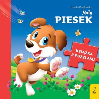 Książka z puzzlami Mały piesek