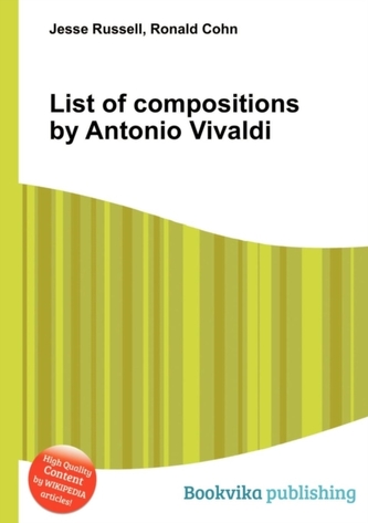 List of Compositions by Antonio Vivaldi