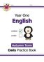 New KS1 English Daily Practice Book: Year 1 - Autumn Term
