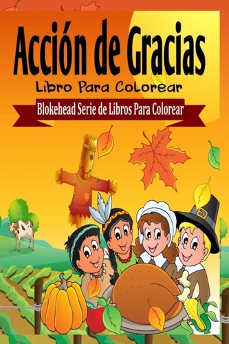 Accion de Gracias Libro Para Colorear